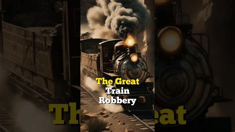 The Great Train Robbery – A Tale of Daring Heist and Early Cinematic Innovation!